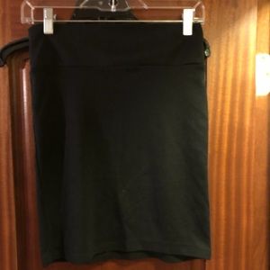 Mandee black mini skirt